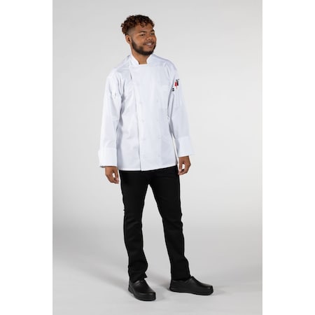 Uncommon Threads Vigor w/Mesh White LG 0705-2504